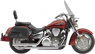 Cobra Dragsters Straight-Cut 2 Into 2 Exhaust System In Chrome For Honda 2003-2009 VTX 1300 Models (1630T)
