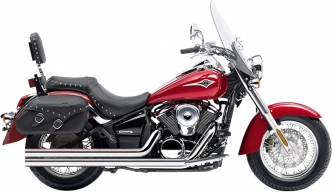 Cobra Speedster Longs 2 Into 2 Exhaust System With Straight Cut Ends In Chrome Finish For Kawasaki 2006-2017 VN 900 Vulcan Models (4918T)
