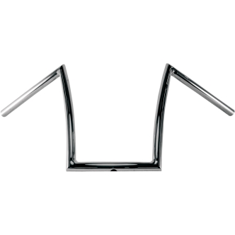Todds Cycle 12 Inch Rise Stripper 1 Inch Handlebar In Chrome (SB12-1)