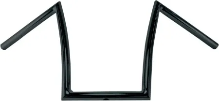 Todds Cycle 12 Inch Rise Stripper 1 Inch Handlebar In Gloss Black (SB12-2)