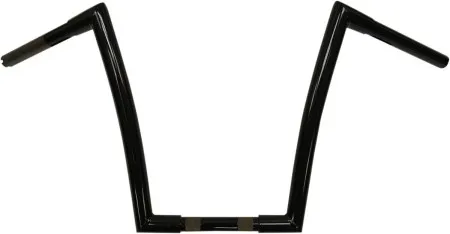 Todds Cycle 14 Inch Ape Hanger 1-1/4 Inch Diameter Strip Handlebar In Gloss Black (0601-2551)