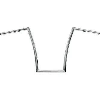 Todds Cycle 17 Inch Ape Hanger 1-1/4 Inch Diameter Strip Handlebar In Chrome (0601-2722)