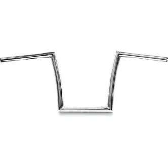 Todds Cycle 12 Inch Ape Hanger 1-1/4 Inch Diameter Strip Handlebar In Chrome (0601-2725)