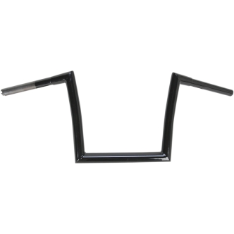Todds Cycle 10 Inch Ape Hanger 1-1/4 Inch Diameter Strip Handlebar In Gloss Black (0601-2729)