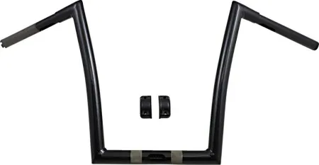 Todds 14 Inch Ape Hanger 1-1/4 Inch Diameter Handlebar in Gloss Black (0601-3989)