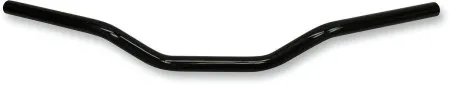 Todds Cycle 1 Inch Moto Bar Handlebar In Gloss Black (0601-4666)