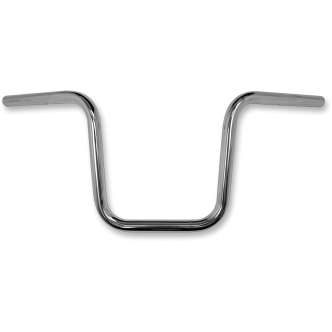 Todds Cycle 10 Inch Rise Beater 1 Inch Handlebar In Polished (0601-4671)