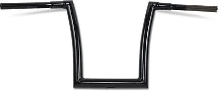Todds Cycle 14 Inch Ape Hanger 1 1/2 Inch Diameter Strip Handlebar In Gloss Black (0601-4887)