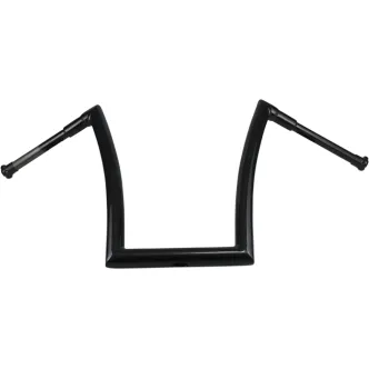 Todds Cycle 17 Inch Ape Hanger 1 1/2 Inch Diameter Strip Handlebar In Gloss Black (0601-4890)