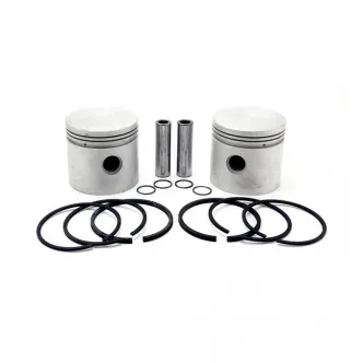 DOSS 80 Inch Replacement Flathead +.040 Inch Piston Kit For 1937-1941 80 Inch (1300cc) 3-7/16 Inch Bore Flatheads Models (E-836-040)