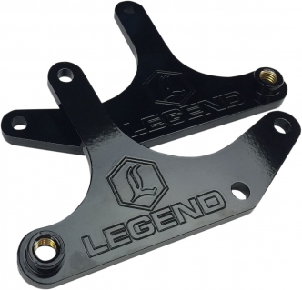 Legend Suspensions Rear Lift Kit Bracket In Black For Harley Davidson 2017-2022 Tri Glide & 2019-2020 FLSB & FXDRS Models (1313-0158)