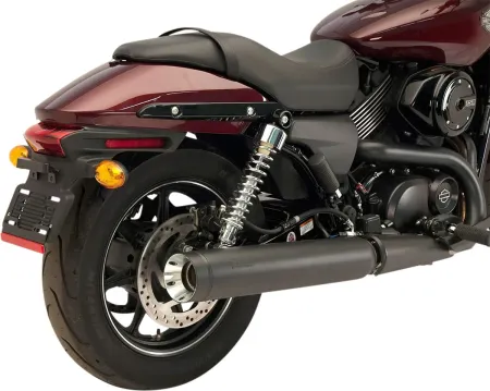 SuperTrapp Muffler Stout In Black Finish For 2015-2020 HD XG Street Models (147-65750)