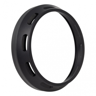 Performance Machine Vision 7 Inch Headlight Bezel Apex in Black Ops Finish For 1983-2013 FLHT, FLHX, FLHR, FLHTCU Models (0207-2005APX-SMB)
