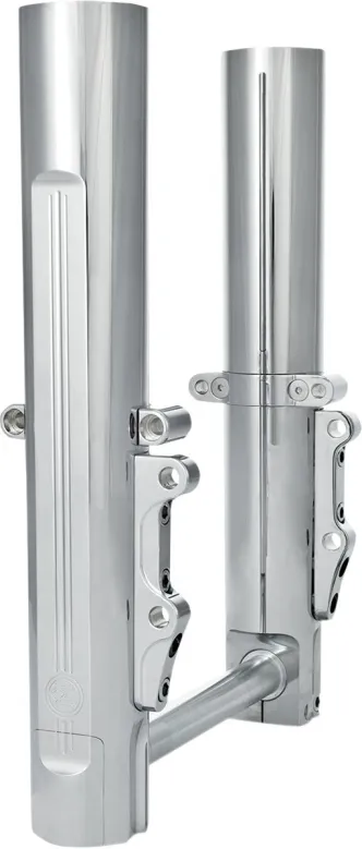 Performance Machine Lower Leg Assembly, Dual Disc in Chrome Finish For 2014-2016 Touring (Including FLTR) Models (0208-2096-CH)