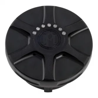 Performance Machine Array LED Lighted Fuel Gauge in Black Ops Finish For 1996-2020 HD With Stock Fuel Gauge in Gas Cap Models (0210-2025ARY-SMB)