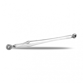 Performance Machine Aluminium Merc Shift Rod in Chrome Finish Including Chrome Rod Ends & Hardware For 1986-2017 Softail (Excluding 1997-1999 FLSTS), 1986-2017 FLT/Touring Models (0034-0058MRC-CH)