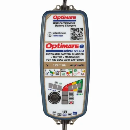 TecMate OptiMate 6 Select Battery Charger (TM370)