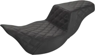 Saddlemen Extended Reach Step Up Seat For 2008-2023 Harley Davidson FLHR, FLHT, FLHX & FLTR Touring Models (808-07B-175E)