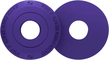 Saddlemen Seat Fender Washer In Purple For Harley Davidson (14707PE)