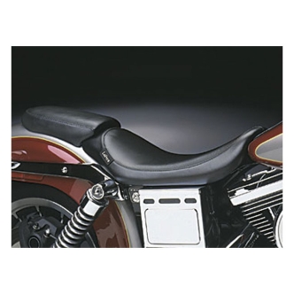 Le Pera Silhouette Foam Solo Pillion Pad 6.25 Inch Wide in Black For 1993-1995 Dyna FXDWG (Excluding Other Dyna) Models (L-853P)