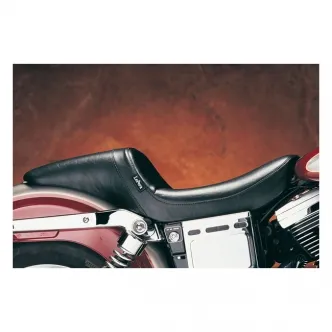 Le Pera Daytona Sport Smooth Foam Seat in Black For 1991-1995 FXD Models (L-510)