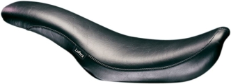 Le Pera King Cobra Smooth Foam 2-Up Seat 10.5 Inch Rider Width in Black For 1996-2003 Dyna (Excluding FXDWG) Models (LN-891)