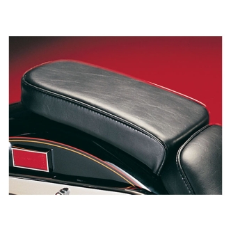 Le Pera Cobra Smooth Foam Pillion Pad 7 Inch Wide in Black For 2000-2007 Softail With Up To 150mm Tire Models (LX-952P)
