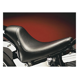 Le Pera Silhouette Bullet Foam Solo Seat 10 Inch Wide in Black For 2000-2007 Softail (Excluding FXSTD Deuce) Frame Mounted For Up To 150mm Tire Models (LX-280)