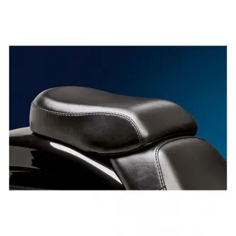 Le Pera Bare Bones Smooth Foam Pillion Pad 9 Inch Wide in Black For 2006-2017 Softail With 200mm Tire Models (LKS-007PDX)