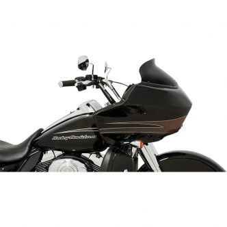 Memphis Shades 5.5 Inch Spoiler Replacement Windshield In Black Opaque For OEM Fairings On Harley Davidson 2015-2022 FLTRX/FLTRXS/FLTRK & FLTRUSE Models (MEP85911)