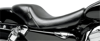 Le Pera Bare Bones Smooth Foam Solo LT Seat 9.5 Inch Wide in Black For 2007-2009 XL Sportster 4.5 Gallon Tank Models (LCK-006)
