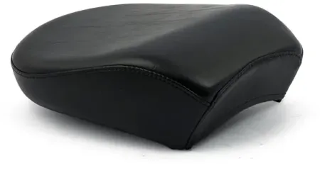 Le Pera Bare Bones Smooth Foam Pillion Pad 10.75 Inch Wide in Black For 2008-2020 Touring With Bare Bones Rider Backrest Seat (LK-005PDXBR) 