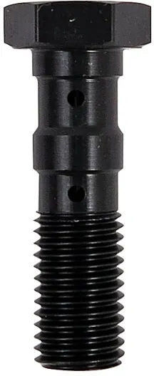 TRW Double Banjo Bolt Black Anodized M10X1.25 (MCH951S)