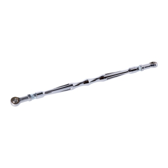 Doss Universal Diamond Shifter Rod In Chrome Finish 355mm to 370mm (ARM297515)