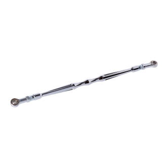 Doss Universal Diamond Shifter Rod In Chrome Finish 395mm to 410mm (ARM497515)