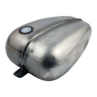 DOSS 3.3 Gallon Mustang Ribbed Gas Tank With Flush Gas Cap For Universal Fitment (ARM405615)
