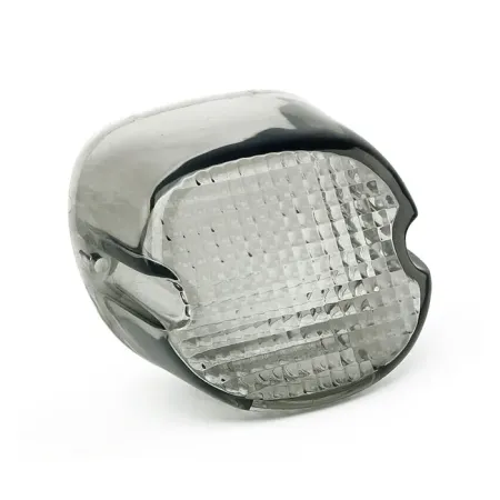 Doss Laydown Taillight With Smoke Lens And Bottom License Plate Window For Harley Davidson 1999-2003 Models (31-608S)