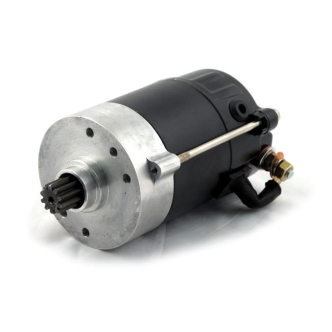 All Balls Hitachi Style 1.4KW Starter Motor In Black For For Pre-1989 Harley Davidson Big Twin Motorcycles (80-1005)