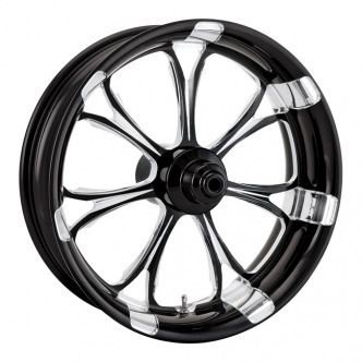 Performance Machine 21 x 2.15 Front Paramount Wheel In Contrast Cut For Harley Davidson 2011-2015 FXST Standard & 2011-2013 FXS Blackline With ABS Models (ARM400355)