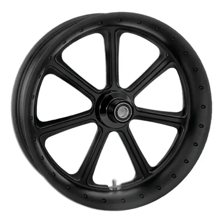 Roland Sands Design 18 x 3.5 Inch Front Diesel Wheel In Black Ops Finish For Harley Davidson 2007 FXST, 2007-2011 FXSTC, 2007-2009 FXSTB, 2007 FXSTD & 2011-2013 FXS Non-ABS Models (1240-7806R-DIE-SMB)