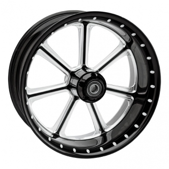 Roland Sands Design 21 x 3.5 Inch Front Diesel Wheel In Contrast Cut Finish For Harley Davidson 2013-2017 FXSB Breakout & 2018-2021 FXBR/S With ABS Models (ARM328695)
