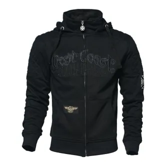 West Coast Choppers Por Vida Hoodie Black Size Small (WCCHD169ZWS)