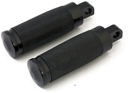 Doss Caliber Footpegs With Male Mount In Black Finish (77271B)
