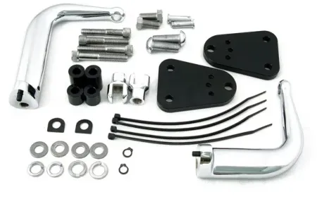 Doss Adjustable Sportster Highway Bar Kit For Harley Davidson 2004-2021 Sportster Models With Forward Controls (76994)
