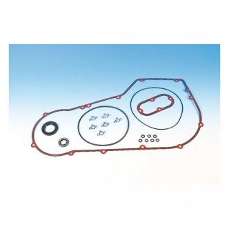 Genuine James Primary Cover Gasket & Seal Kit Foamet With Bead For 1989-1993 Softail, 1991-1993 Dyna Models (ARM610809)