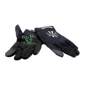 West Coast Choppers Riding Gloves Black Size XL (ARM701759)