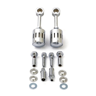 Doss Dual Short Canister Head Vent Kit For 1993-2023 Big Twin Models (ARM094999)