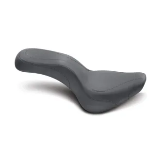 Mustang DayTripper Seat Plain Black For Kawasaki 1995-2005 Vulcan 800 & 1996-2005 Vulcan 800 Classic Models (76338)