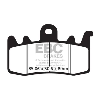 EBC Brakes Front V-pad Semi Sintered Brake Pads 2021-2023 Sportster S, 2018-2022 LiveWire & 2021-2023 RA1250/S Pan America Models (ARM0870118)