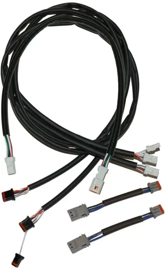 Namz Complete Handlebar Switch & Throttle Wire Extension Kit For 2018-2025 Road King Special (Gen 1) Models (NHCX-RK18)